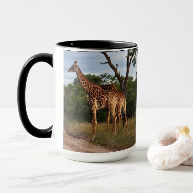 Taza Giraffe Safari Mug (Con donut)