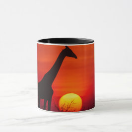 Taza Giraffe Sunset Mug