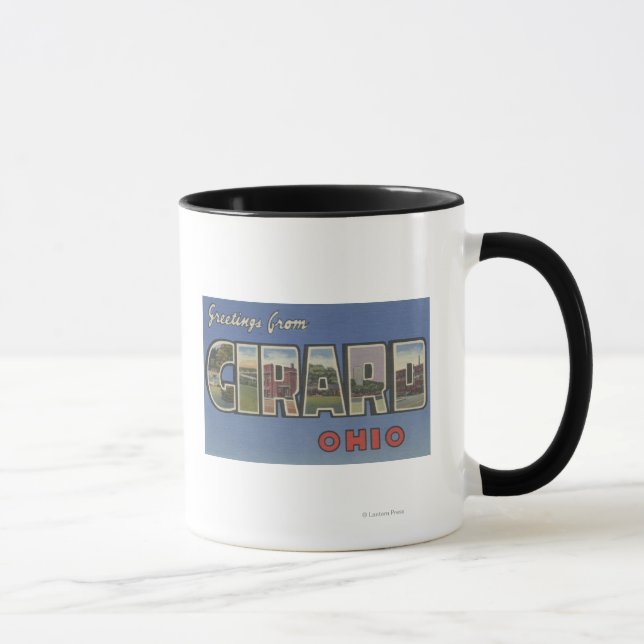 Taza Girard, OhioGrandes Escenas de letrasGirard, OH (Derecha)