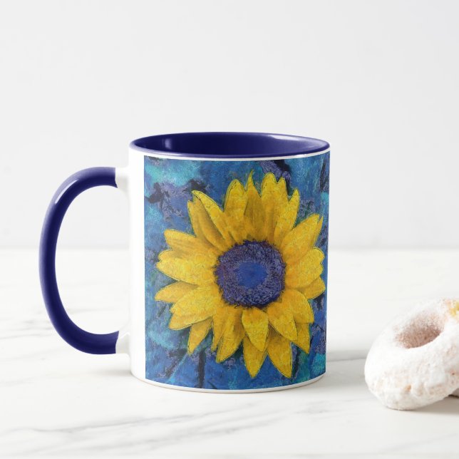 Taza Girasol (Con donut)