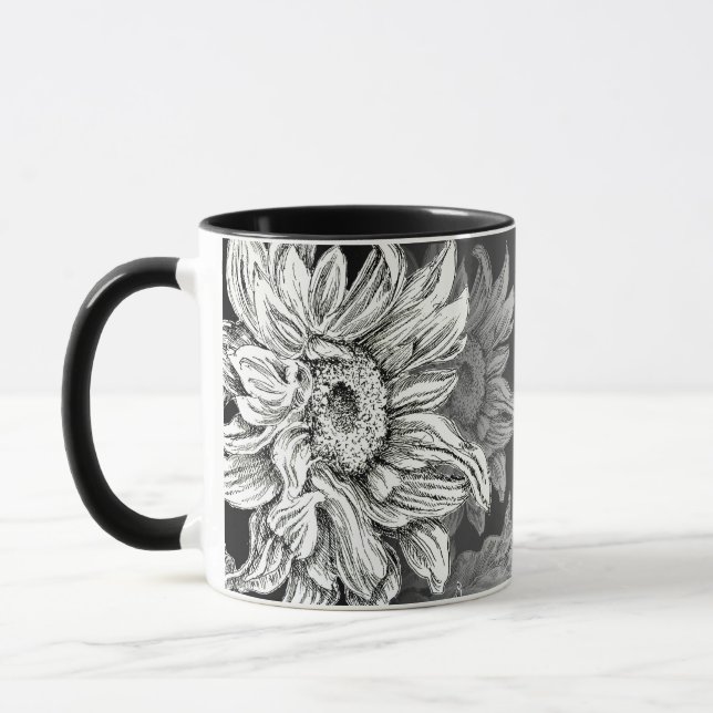Taza Girasol- (Izquierda)