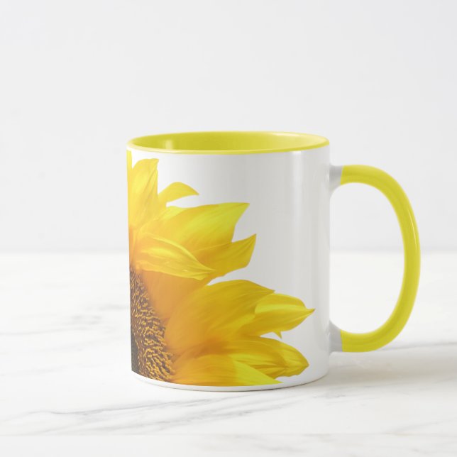 Taza girasol amarillo (Derecha)