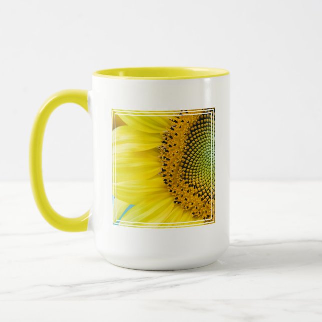Taza Girasol brillante (Izquierda)