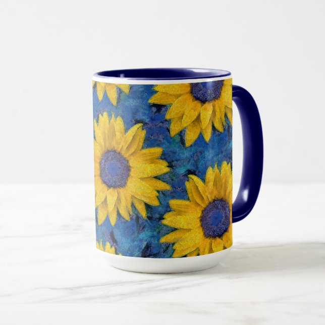 Taza Girasoles (Anverso derecho)