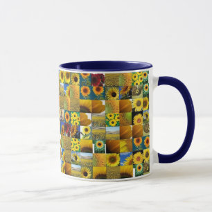 Taza girasoles