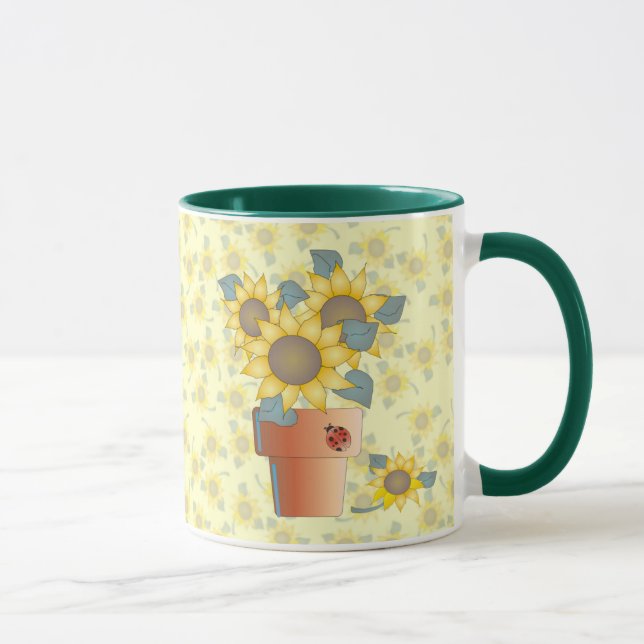 Taza GIRASOLES de SHARON SHARPE (Derecha)