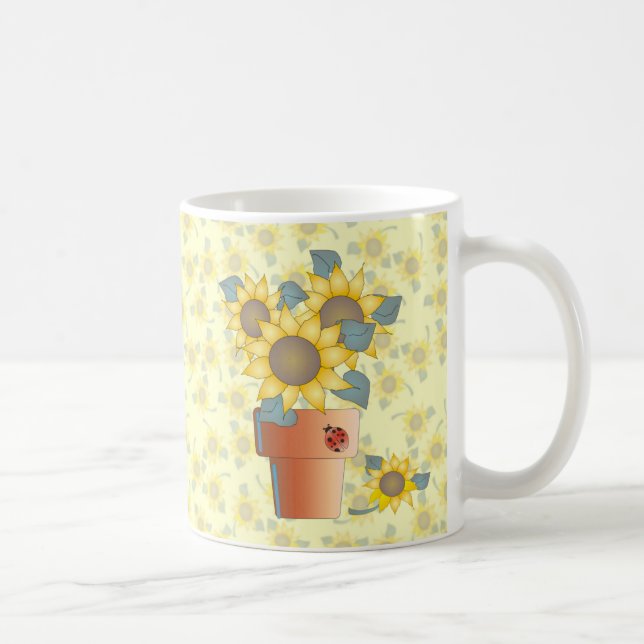 Taza GIRASOLES de SHARON SHARPE (Derecha)