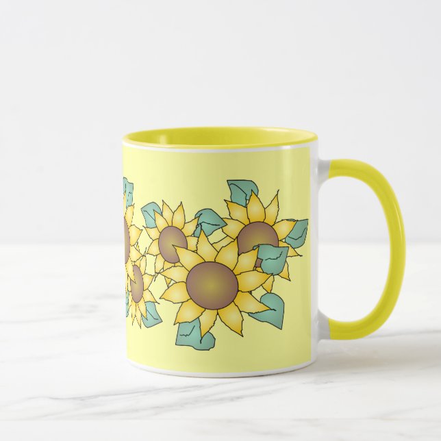 Taza GIRASOLES de SHARON SHARPE (Derecha)