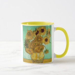 Taza Girasoles de Vincent van Gogh el  , 1888
