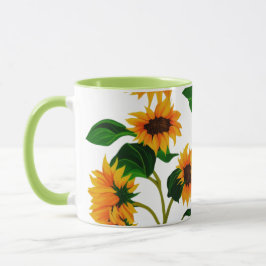 Taza Girasoles en homenaje a la Virgen de la Caridad