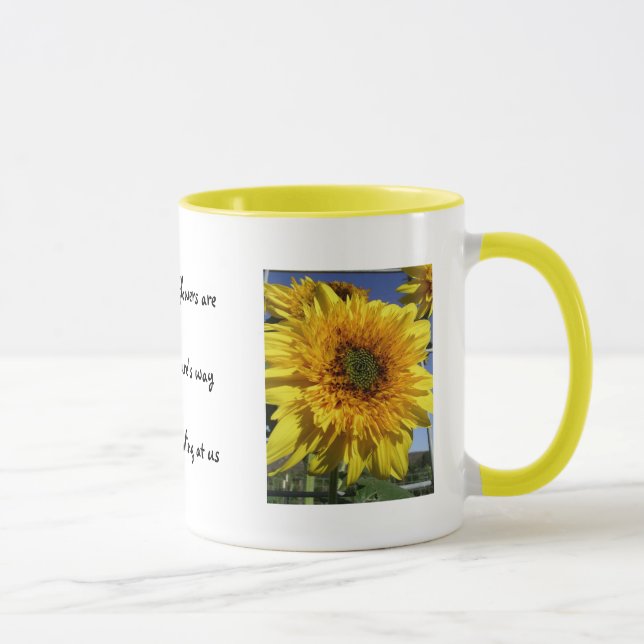 Taza Girasoles que sonríen (Derecha)