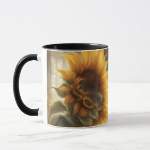 Taza Girasoles y grandes ventanas