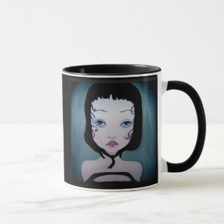 Taza Girl in black mugg