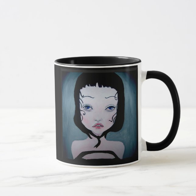 Taza Girl in black mugg (Derecha)