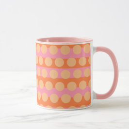 Taza Girlie Naranja Rosa Mezcla Combo Amarilla