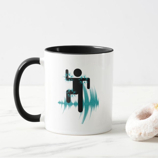 Taza Giro alrededor de la mug (Con donut)
