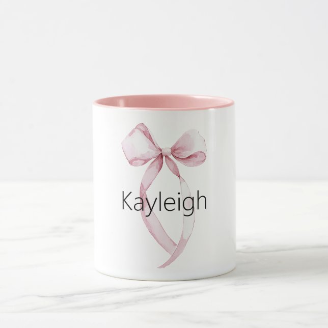 Taza Giro rosa blanco (Centro)