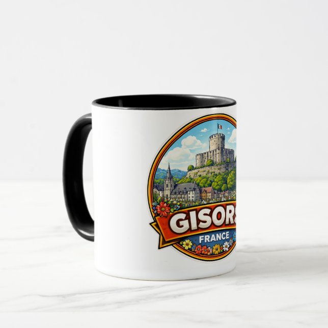 Taza Gisors France  (Anverso izquierdo)
