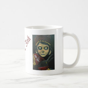 Taza gitana de la mujer