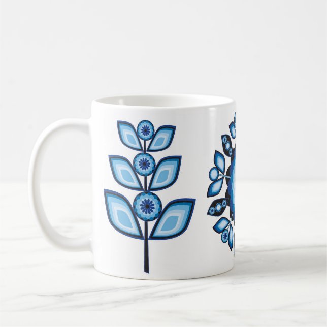 Taza gitana del jardín de los años 70 retros (Izquierda)