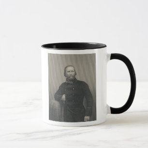Taza Giuseppe Garibaldi, grabado por la libra de D.J