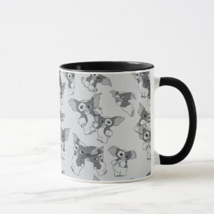 Taza Gizmo   Patrón blanco y negro
