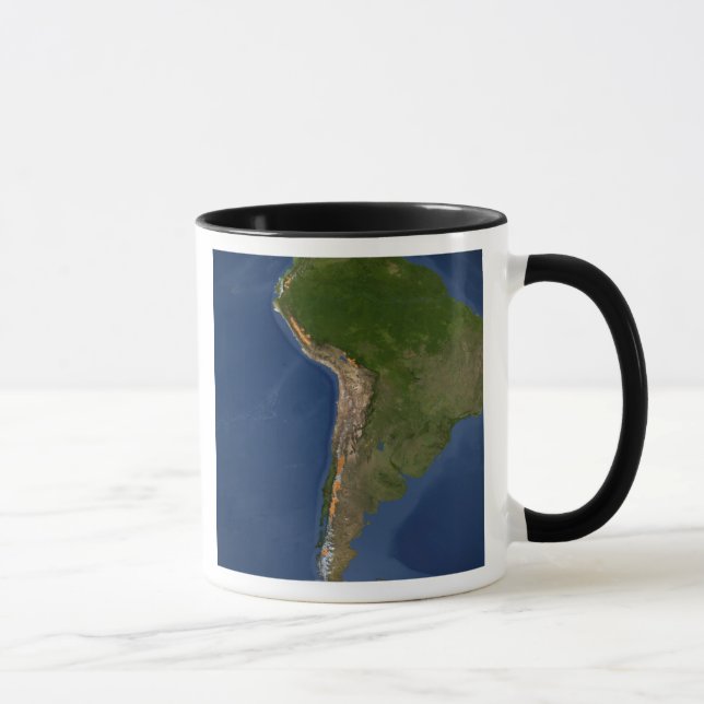 Taza Glaciares de regiones de Sudamérica (Derecha)