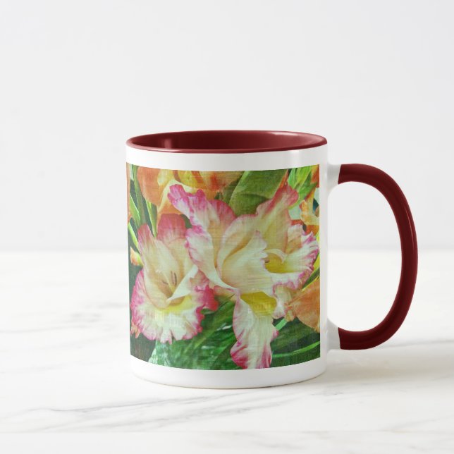 Taza Gladiola texturizada (Derecha)