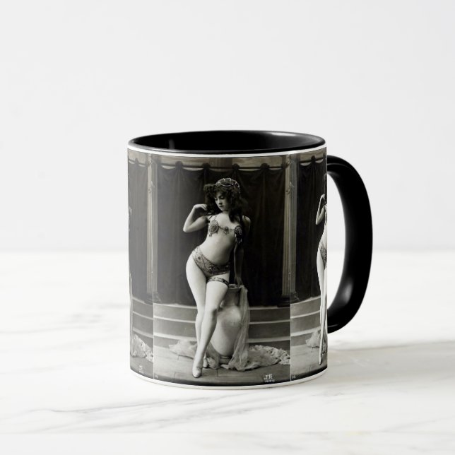 Taza Glamorosa Sexy Bikini mujer Chica de venado (Anverso derecho)