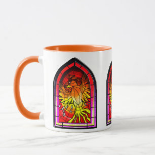 Taza Glass Phoenix Mug