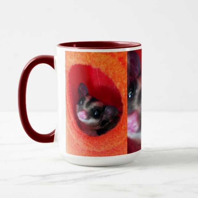 Taza Glider de azúcar en la cama colgada del Naranja (Izquierda)