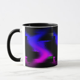 Taza Glitch Plasma Black