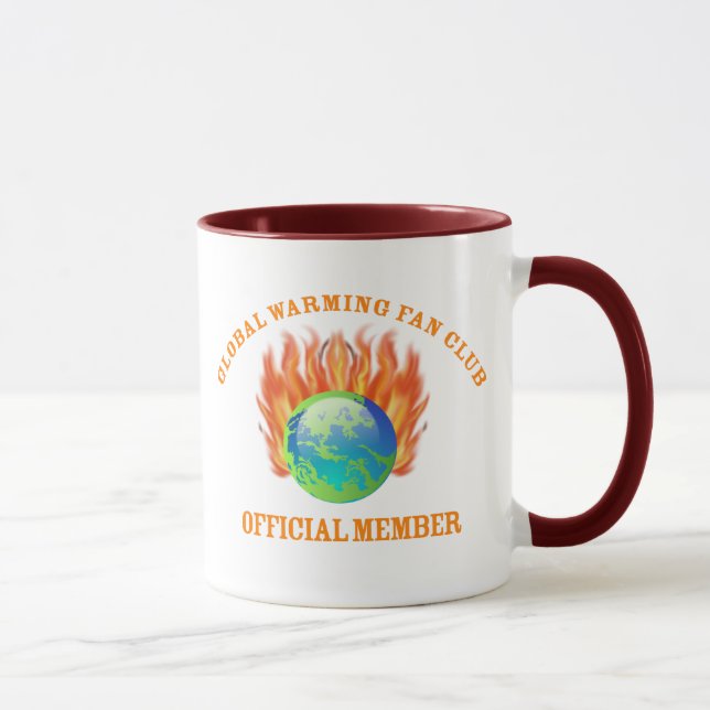 Taza Globalwarmingfan (Derecha)