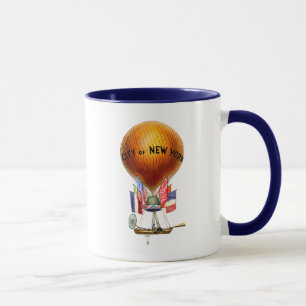 Taza Globo aerostático de la ciudad de Nueva York