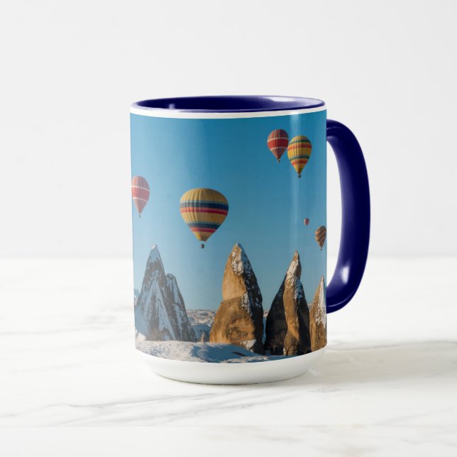 Taza Globo de aire caliente en Cappadocia (Anverso derecho)