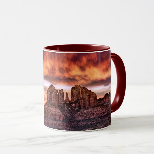 Taza Gloria de la Mañana Rosa (Anverso derecho)