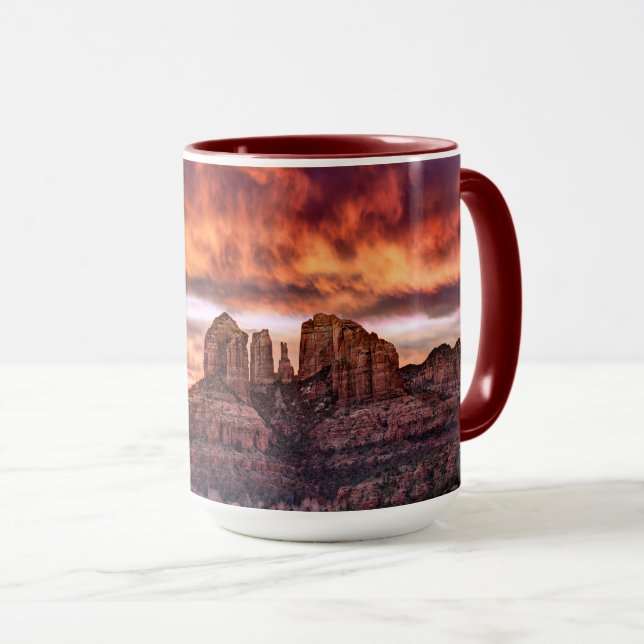 Taza Gloria de la Mañana Rosa (Anverso derecho)