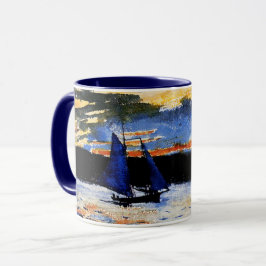Taza Gloucester Sunset de Winslow Homer