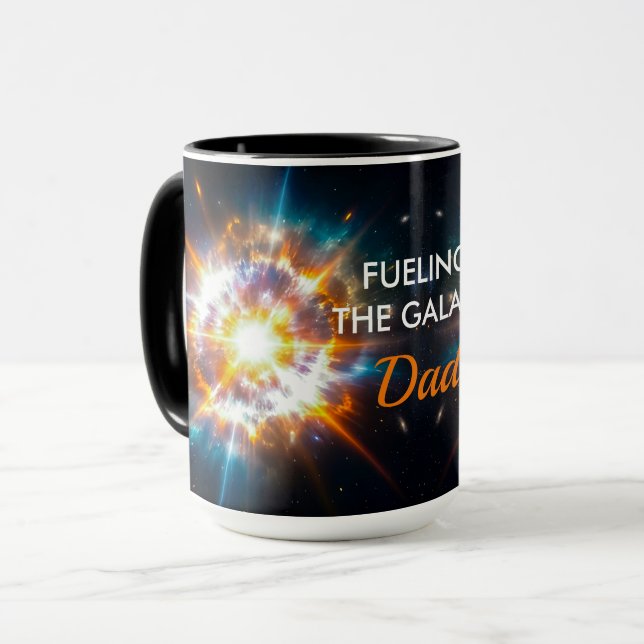Taza Glowing Supernova Energy Cosmic Space Science (Anverso izquierdo)