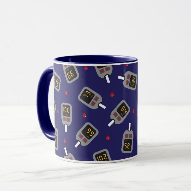 Taza Glukómetro (Anverso izquierdo)