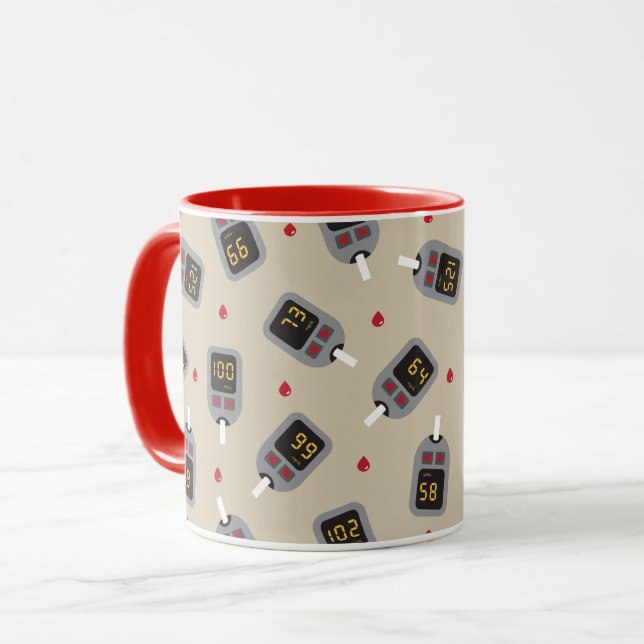 Taza Glukómetro (Anverso izquierdo)