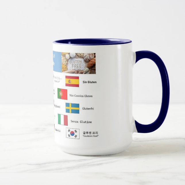 Taza Gluten Free International Mug (Derecha)