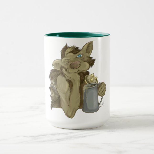Taza "Gnoll Ale" (Centro)