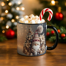 Taza Gnome de Navidad Regalo de Fiesta Acogedor In