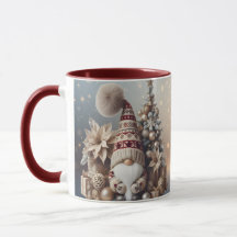 Taza Gnome de Navidad Regalo de Fiesta Invernal Ac