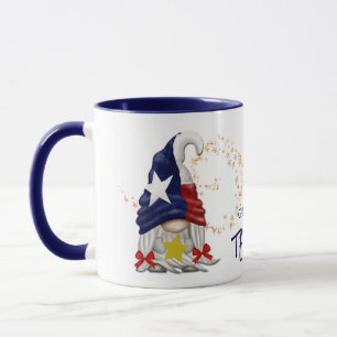 Taza Gnome en Texas Star Swirl Mug