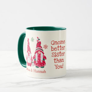 Taza Gnome escandinavo mejor hermana que tú