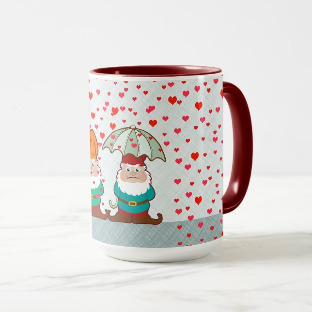 Taza Gnomes felices y tristes (Anverso derecho)