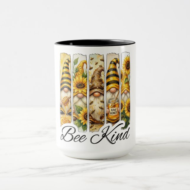 Taza Gnomo Bonito Abeja Amable (Centro)