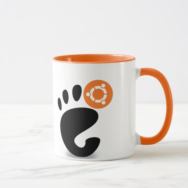 Taza Gnomo de Ubuntu (Derecha)